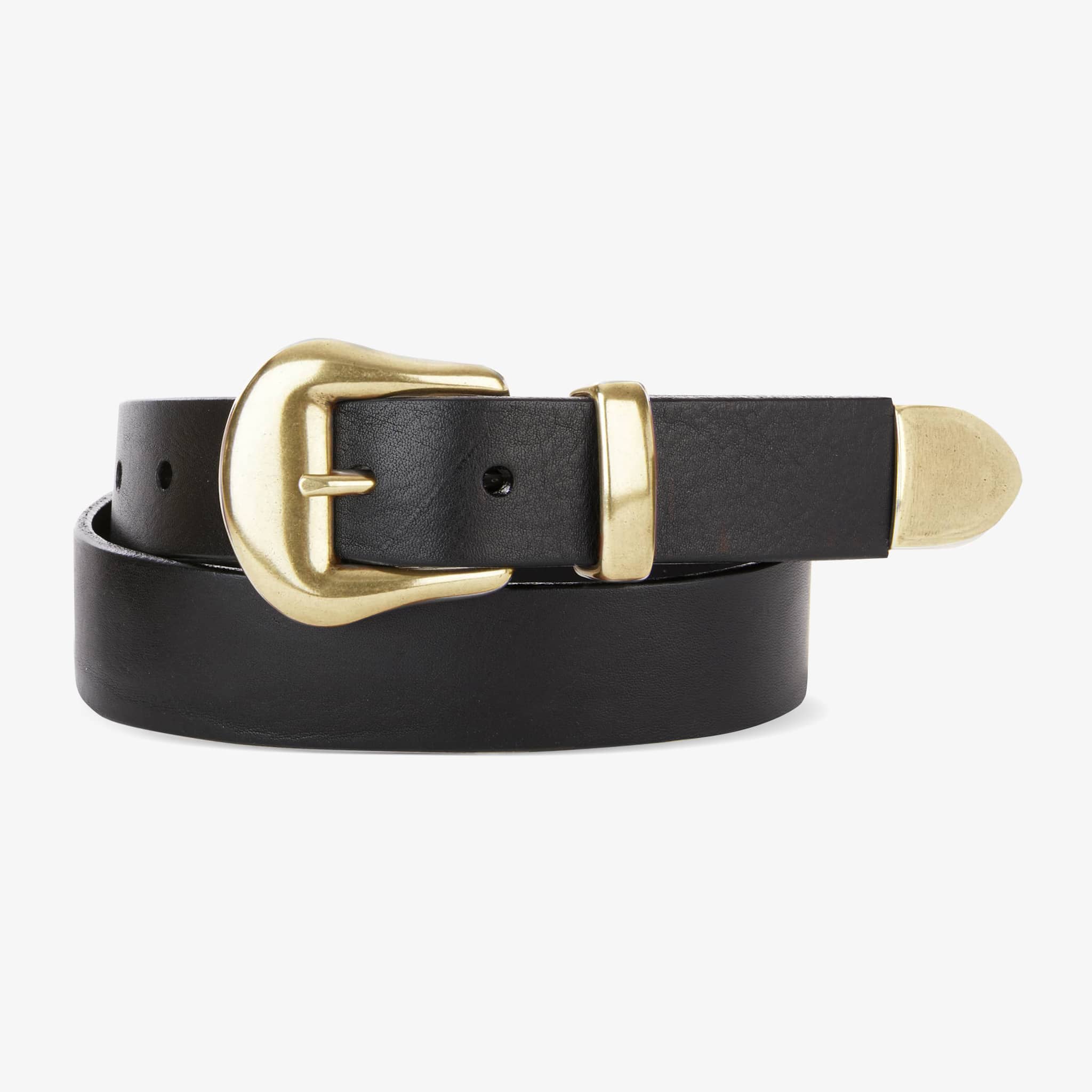 Brave Leather Lourdes Pebbled Belt