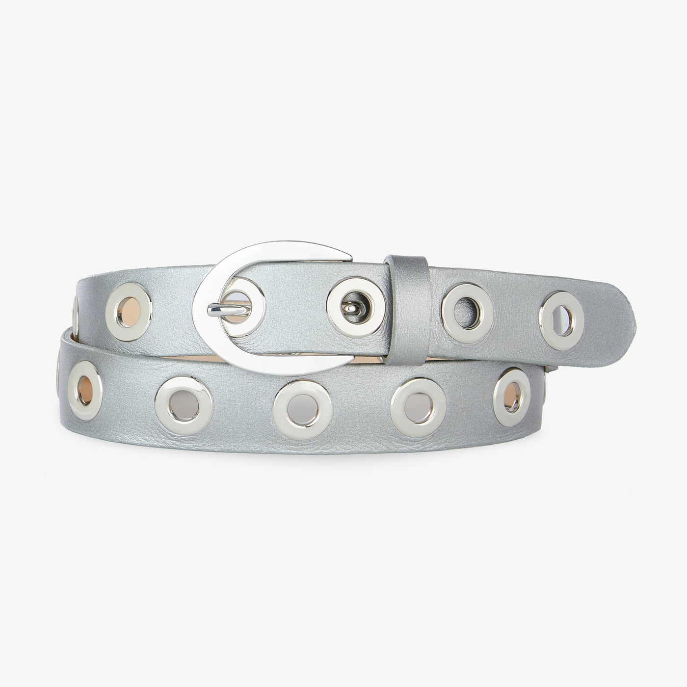 Leah Metallic Pebbled