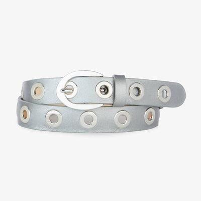 Leah Metallic Pebbled