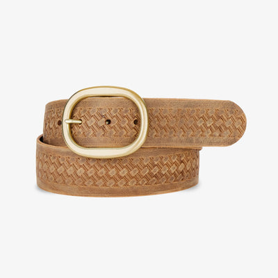 Fia Braid BRAVE Leather Belt -- Custom Made for You