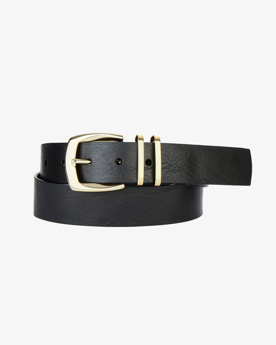 NEW BRAVE women\'s lorali leather belt in black Brave Leather - Lorali Leather Belt – Snagged & Bagged main image 4