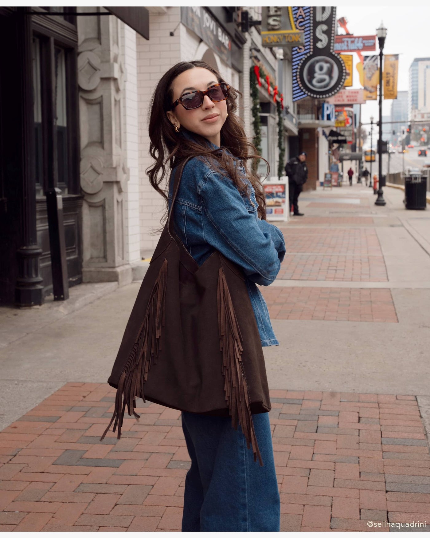 Avah Suede BRAVE Leather Bag -- Custom Made for You