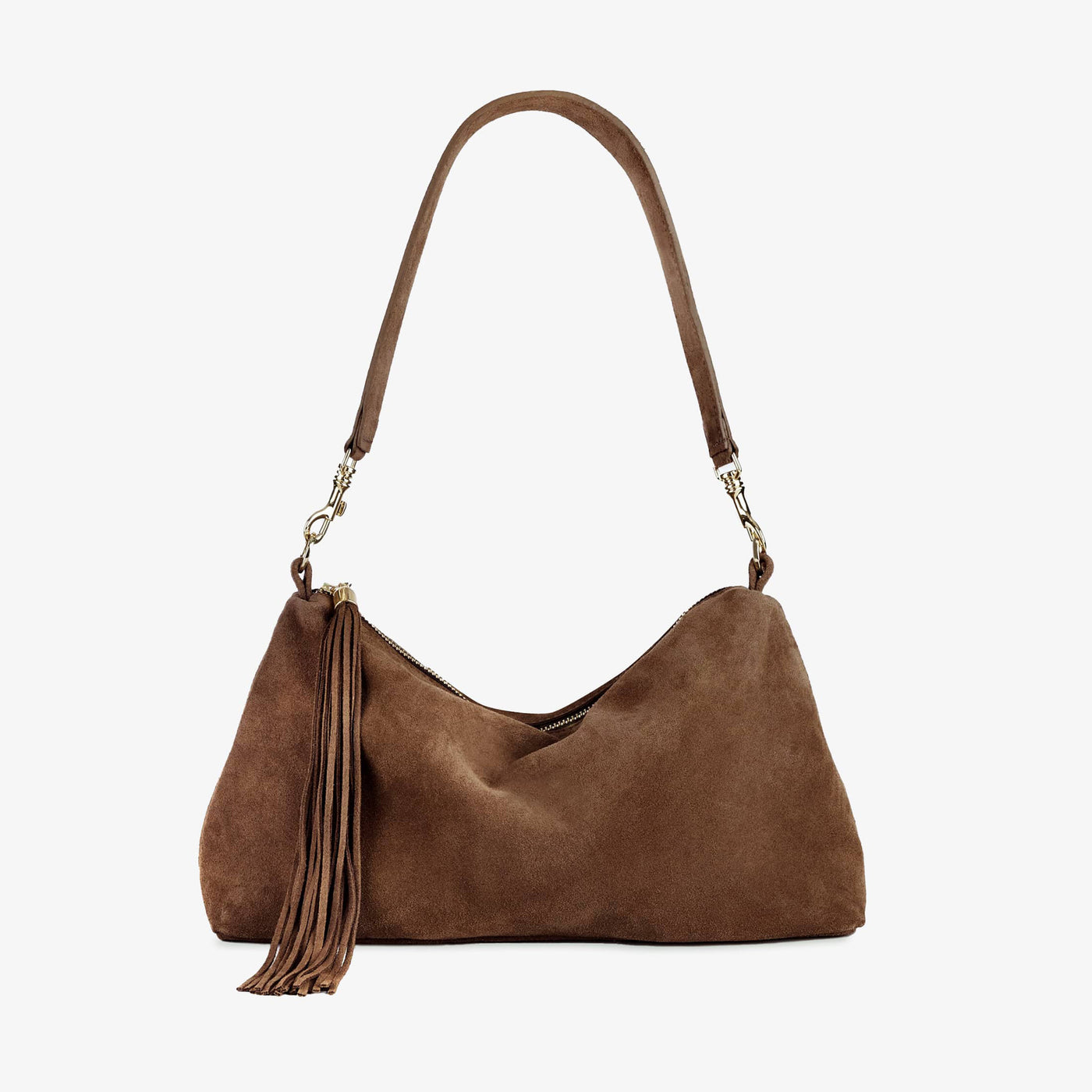Colson Suede Slouch Bag -- Custom Made for You – BRAVE Leather