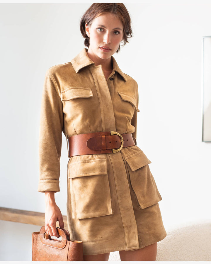 Kalie Bridle Waist Belt | BRAVE Leather -- Custom made for you display picture 2