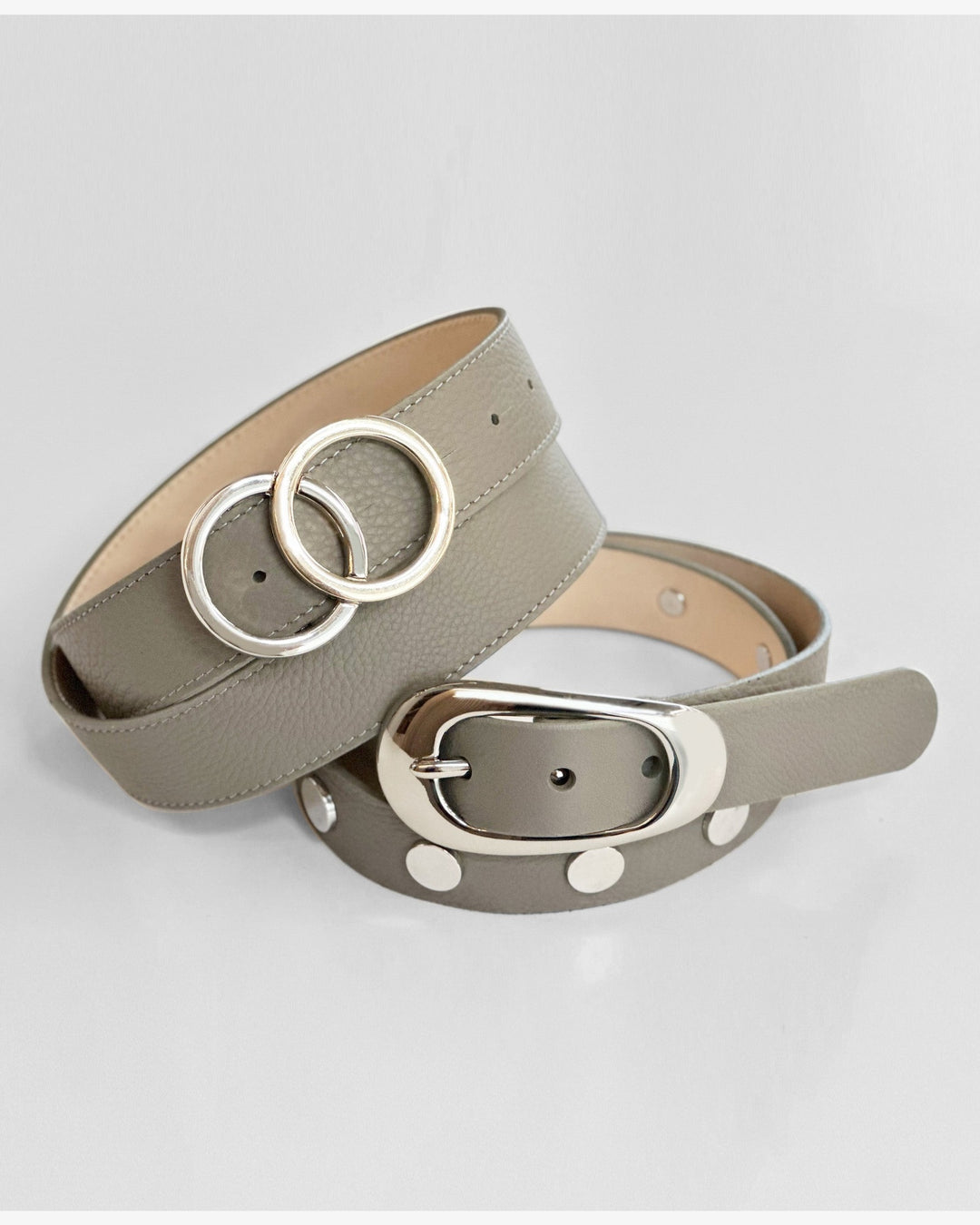Koy Pebbled BRAVE Leather Belt -- Custom Made for You display picture 3