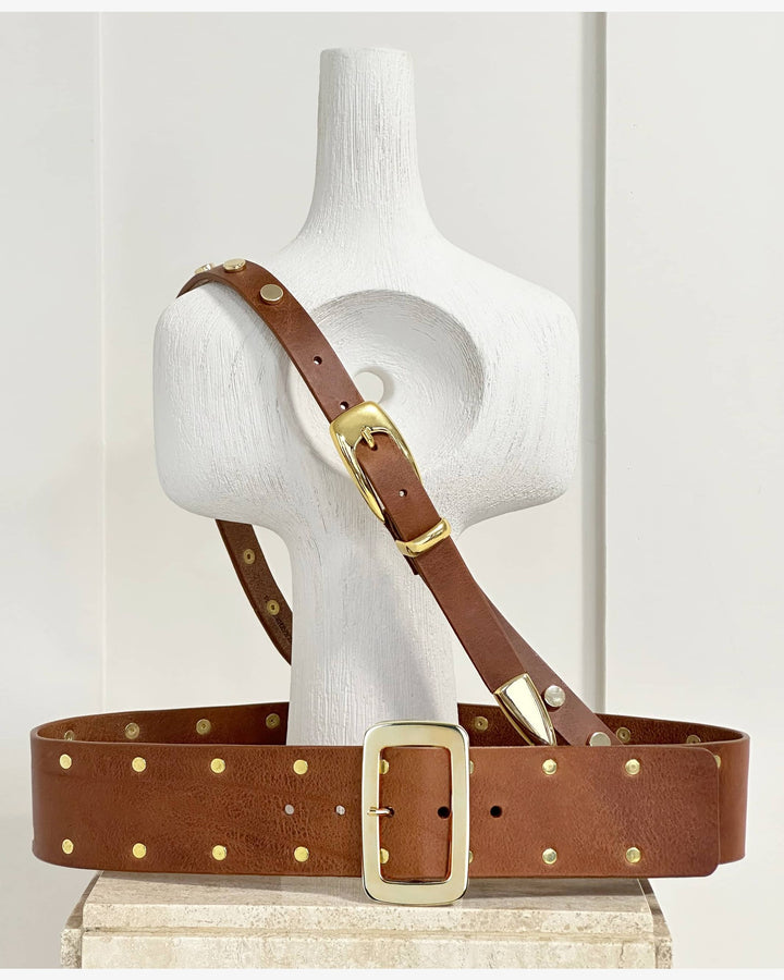 Wanamaker Bridle BRAVE Leather Belt -- Custom Made for You display picture 1