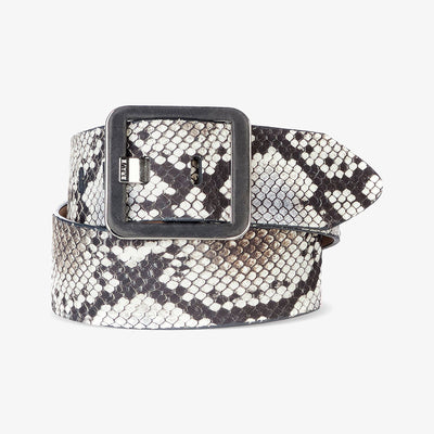 Makani Python BRAVE Leather Belt