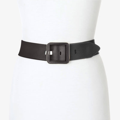 Leather waist belt. Wide leather belt. - Inspire Uplift