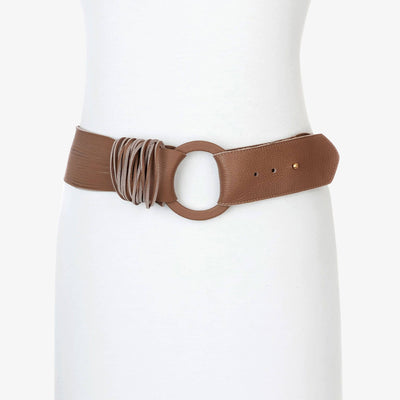 Zuna Pebbled BRAVE Leather Belt