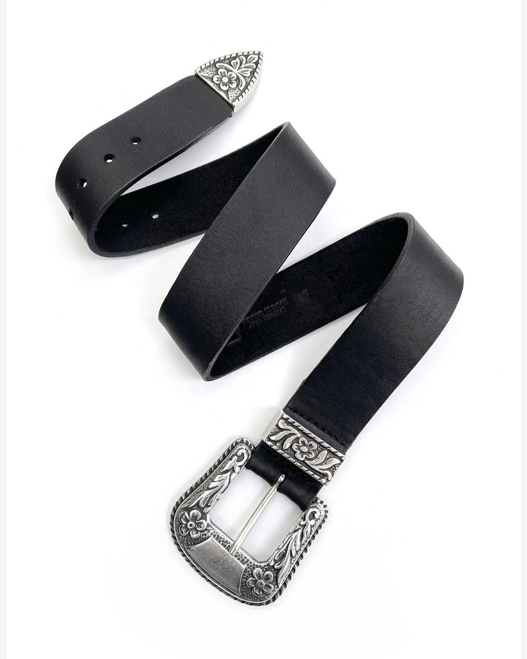 Brave Leather \'Isabeli belt\' m.dakai rocking a BRAVE favourite ? - Isabeli western  main image 4