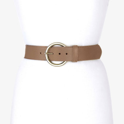 Vika Pebbled BRAVE Leather Belt