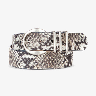 Kiku Python BRAVE Leather Belt