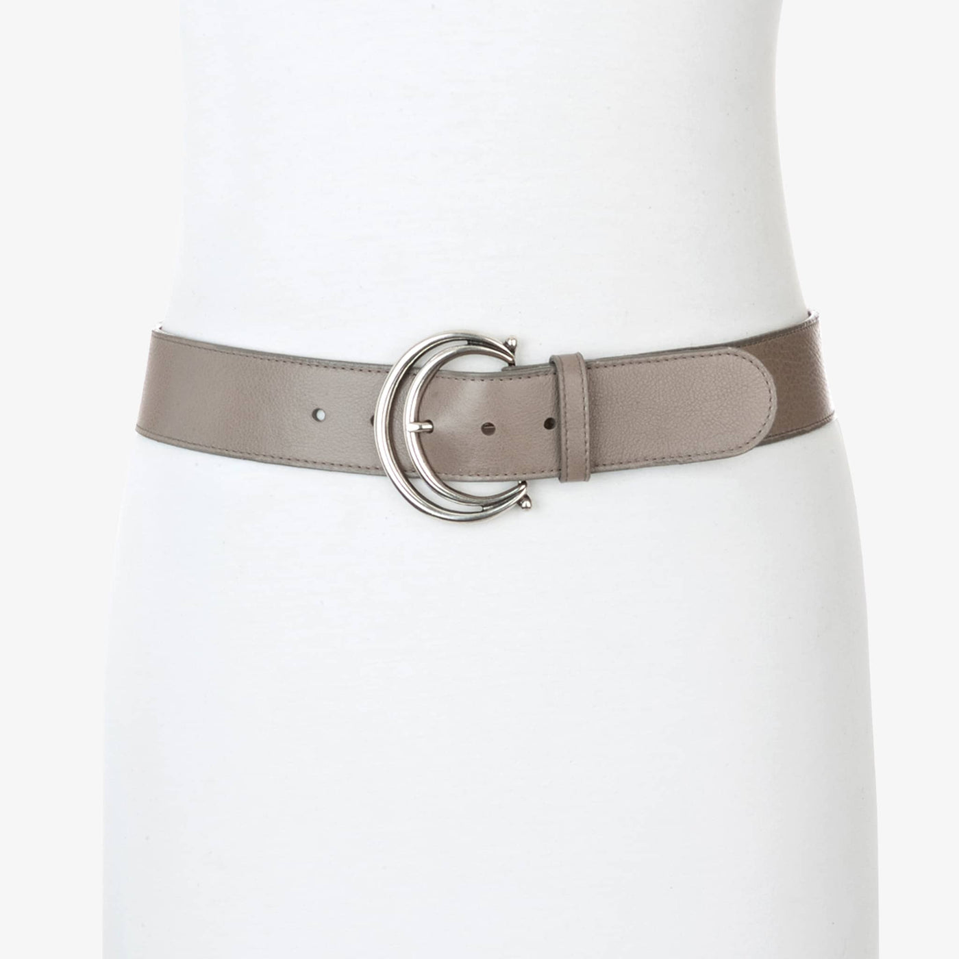 Cicely Pebbled BRAVE Leather Belt