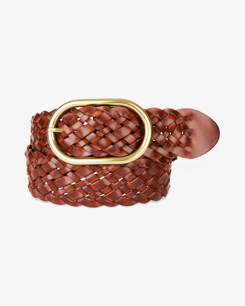 BRAVE LEATHER Fia Vachetta Large Buckle Belt- Size 28 Brave Leather | Accessories | New Brave Leather Womens Fia  main image 3