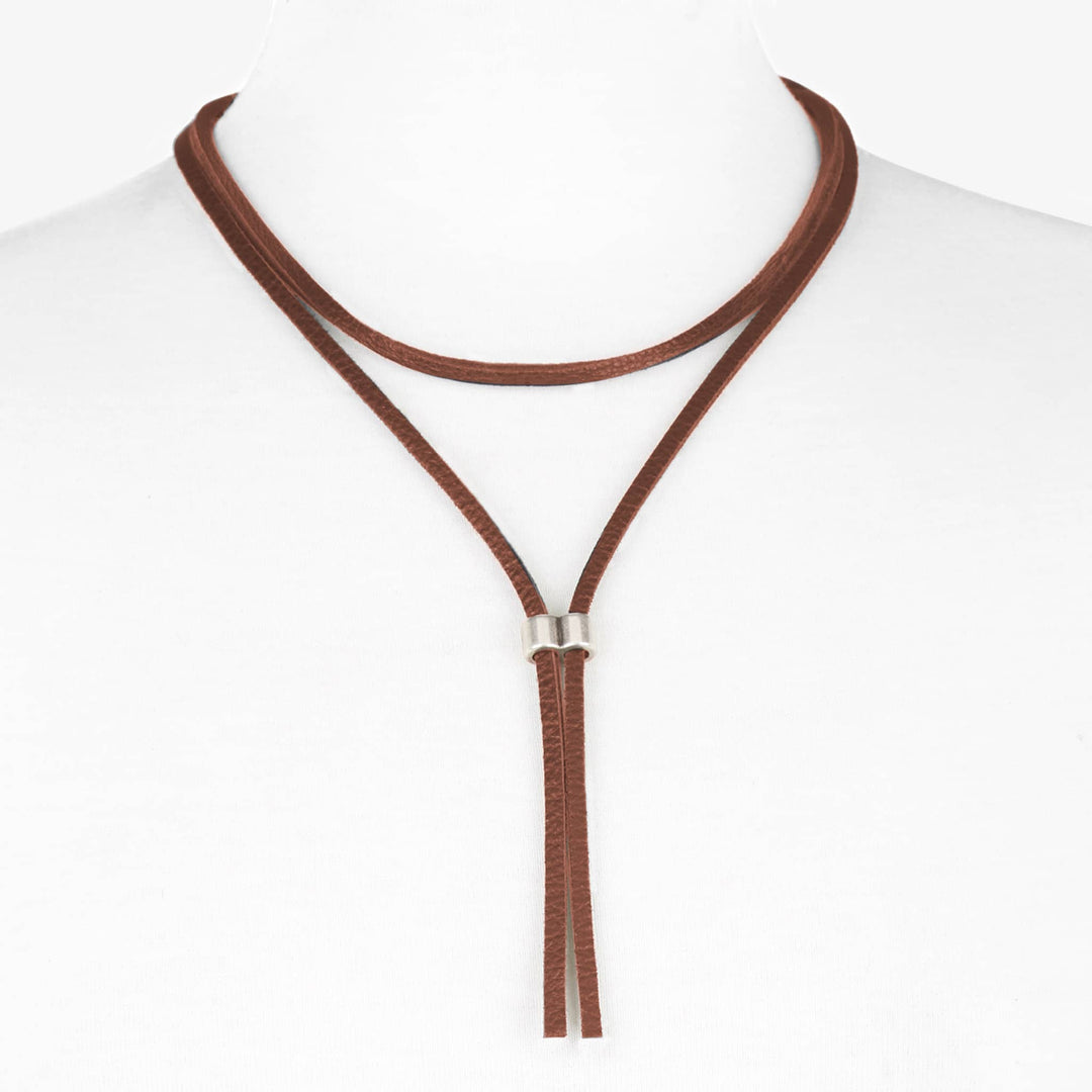 Dora Wrap Choker Necklace by BRAVE Leather Custom Made for You